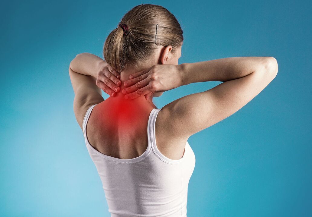 symptomen van cervicale osteochondrose